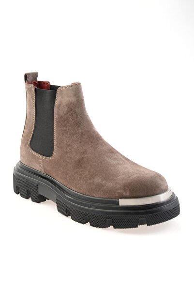 Bambi Vizon Leather Erkek Bot & Bootie E02604001302