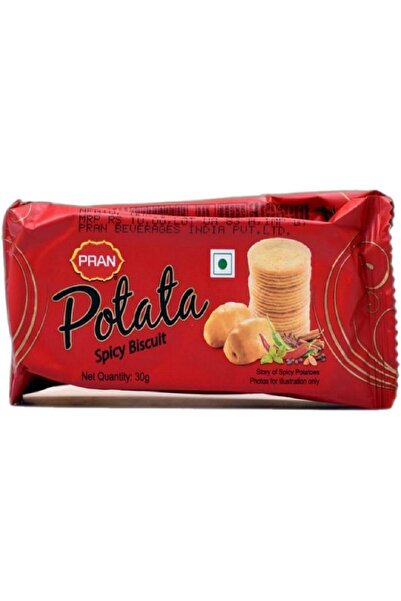 pran Biscuit spicy potato 8x6x100g