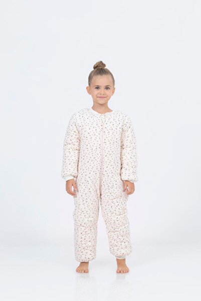 Cantoy Kız Erkek Çocuk Kalın Elyaf Dolgulu Premium Kalite 2.5 Tog Desenli Uyk...