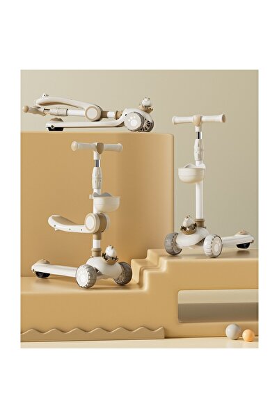 Flippy Multifunctional Scooter 3-in-1, Flippy, for Kids, 1-7 Years, with Lights and Music, Adjustable 360,