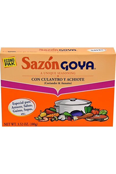 wavytalk Goya Foods Sazón، توابل بالكزبرة والأناتو، 3.52 أونصة