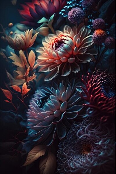 OEM Διακοσμητική επιτοίχια ζωγραφική με ξύλινο πλαίσιο, 33cm x 24cm, εικόνα 2178