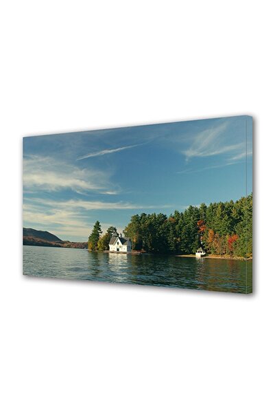 OEM Tablou decorativ, de perete, cu rama din lemn, 33cm x 24cm,cu flori1760