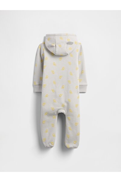 GAP Bebek Açık Lila Logo Desenli Tulum