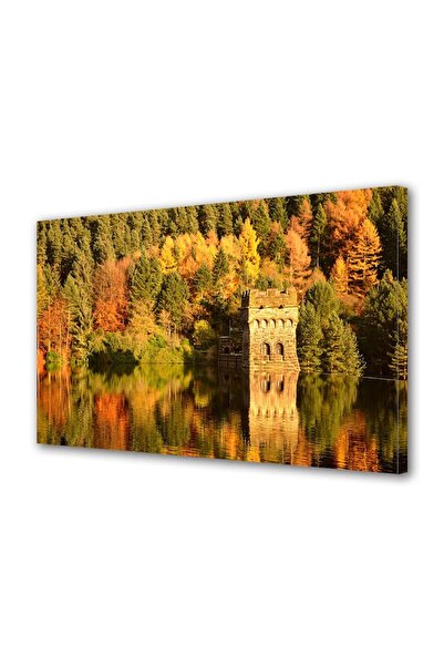 OEM Tablou decorativ, de perete, cu rama din lemn, 33cm x 24cm,cu flori2098