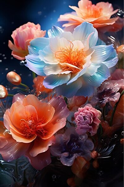 OEM Διακοσμητική επιτοίχια ζωγραφική με ξύλινο πλαίσιο, 33cm x 24cm, εικόνα 2382