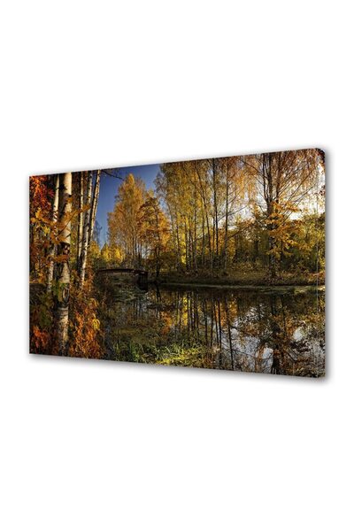 Alista Home Decorative wall painting with wooden frame, 33cm x 24cm, with flowers1996