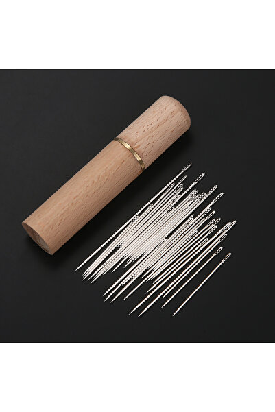 Choice3 1 نمط 30 إبرة 1/2/30 قطعة إبر خياطة عمياء ذات ثقب جانبي من الفولاذ ال...