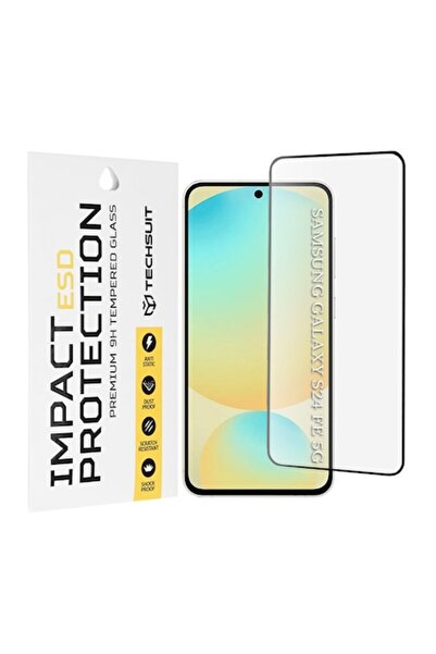 Danex Folie pentru Samsung Galaxy S24 FE, ESD Glass, Q51, Sticla securizata, Black