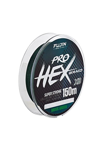 Fujin Pro Hex 8X 150Mt. Moss Green İp Misina