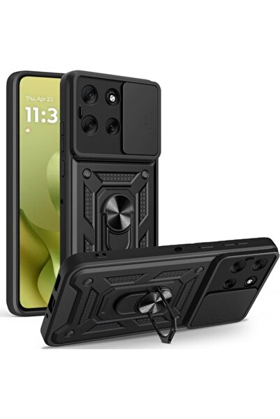 Stef's Cat Husa pentru Motorola Moto G86, CamShield Series, S95, Poliuretan, ...
