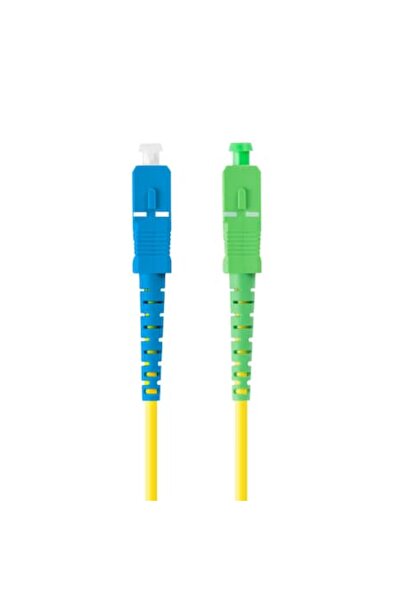 Stef's Cat Cablu de rețea SC/APC-SC/APC, Stef's Cat Simplex, 3.0mm, lungime 5m, galben