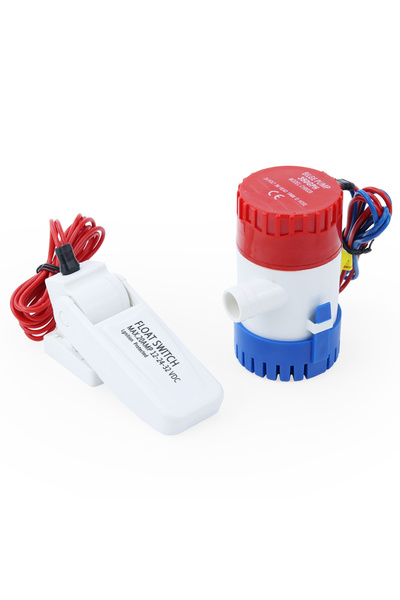 Choice5 مضخة 12 فولت 1100 جالون/ساعة مع مفتاح تشغيل، مضخة غاطسة كهربائية صغير...