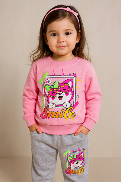 KAMİKAM Дівчачий 2-компонентний спортивний костюм