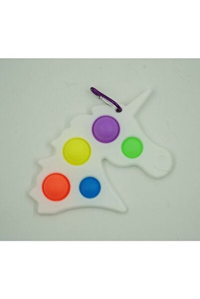 Stef's Cat Antistress Toy - Fidget Toy, Simple Dimple, Unicorn, White