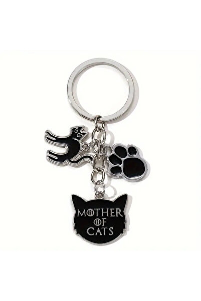 Halımax Cat Paw Ornaments Paw Keychain Bag Ornament Backpack Car Ornament Charm Gift