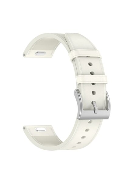 Stef's Cat Curea pentru Samsung Galaxy Watch 46mm/Watch 3/Gear S3, Huawei Watch GT/GT 2/GT 3 46mm- White