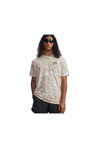 Under Armour Ua Abc Camo Ss Men's Casual T-Shirt 1357727-279 Brown