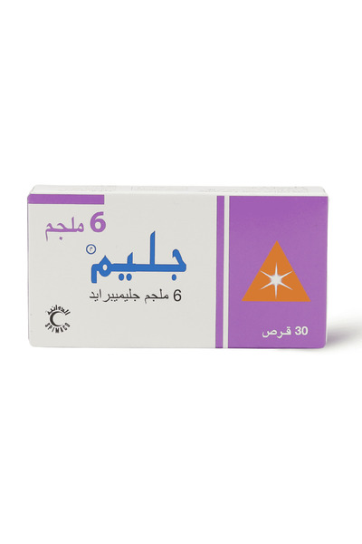 JP جليم 6 مجم، يقلل مستوى السكر في الدم - 30 قرص