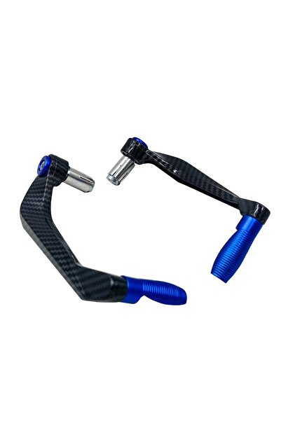 choice2 مقود دراجة نارية أزرق مصنوع من الألومنيوم بتقنية CNC، ذراع فرامل وقاب...