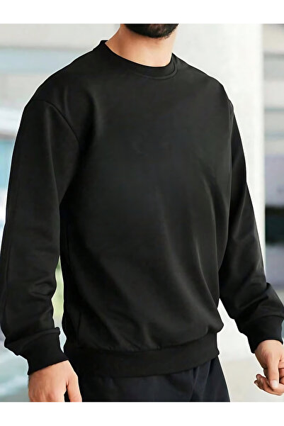 Leader leather Hanorac unisex cu guler rotund – țesătură din bumbac și polies...