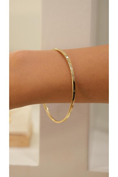 Jerie Gold 14K XP Ajda Bilezik No: 7.0