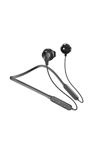 Bibilel Căști sport wireless intraauriculare cu bandă de gât, Bluetooth 5.0, anulare a zgomotului, suport pentru card Micro SD