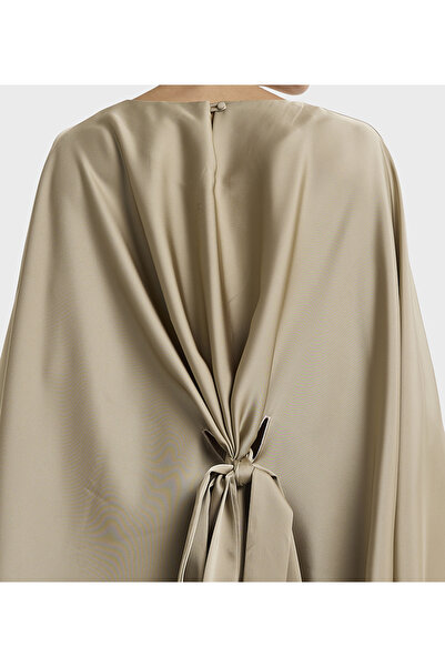 BCBG BEIGE-WOMEN-WOVEN BLOUSE