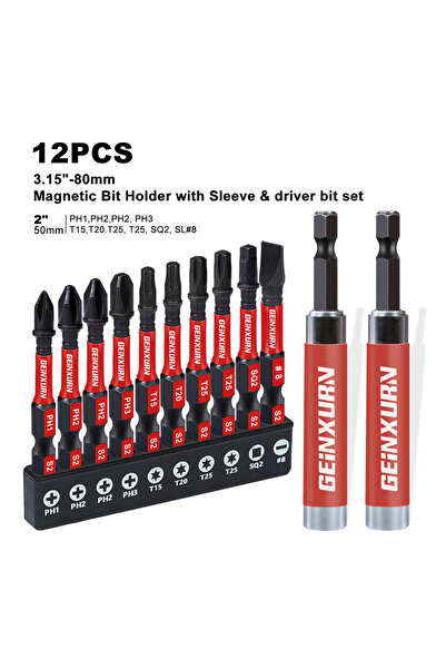 choice2 12 قطعة من دليل محرك جينكسورن مع غلاف ذاتي السحب (3.15 بوصة) وريشة مف...