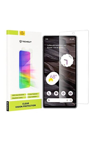 OEM Protector de ecran pentru Google Pixel 7a, Techsuit Clear Vision Glass, Transparent