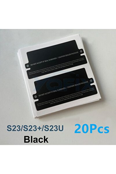 Choice 20x S23 S23U Black 20Pcs Sealing Marker Indicator Sticker for S25 S24 ...