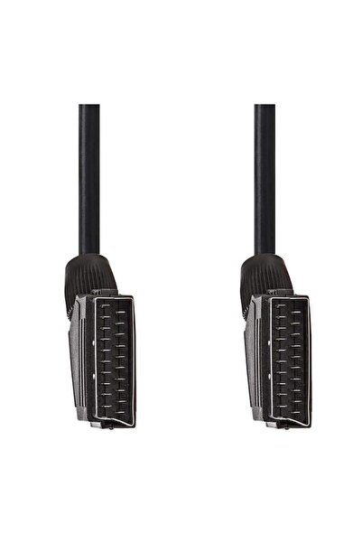 OEM Cablu SCART-SCART, 1,5 m, negru