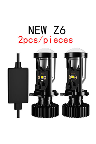 Choice7 H4/9003/HB2 Hi/Lo Left-Hand Drive 2pcs Z6 AILEO H4 9003/HB2 Led Canbu...