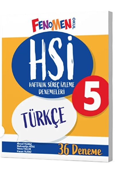 Fenomen Yayıncılık 5.Sınıf Fenomen HSİ Türkçe Haftalık Süreç İzleme Denemeler...