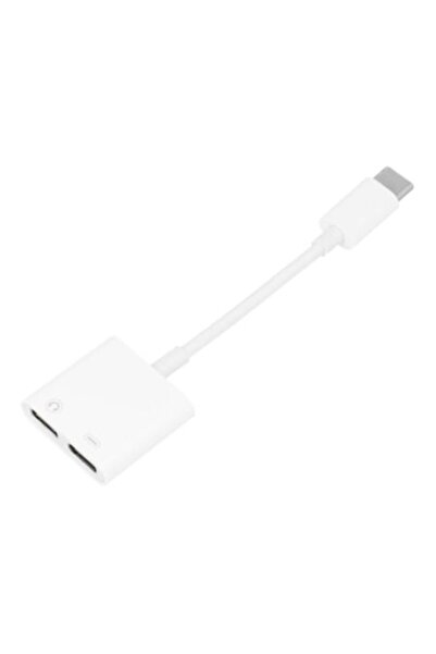 OEM Προσαρμογέας USB Type-C ήχου/φόρτισης με 2 θηλυκές θύρες USB Type-C, 15 c...