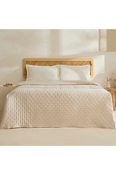 Karaca Breezy Bettüberwurf Beige 230x240 cm