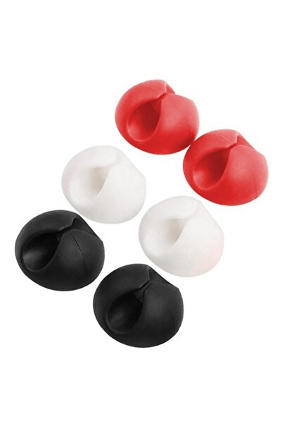 Stef's Cat Set 6 Clipsuri Autocolante, pentru Stef's Cat Organizat Cabluri, d...