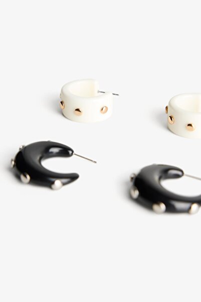 Bershka 2'li saplama küpe