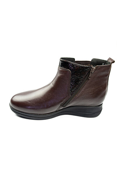 KİNG PAOLO King Paolo 5173 Brown Leather Women's Boots