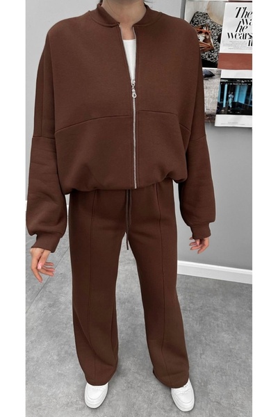 Hotfashion 3 Thread Shardon Plush Tracksuit Set