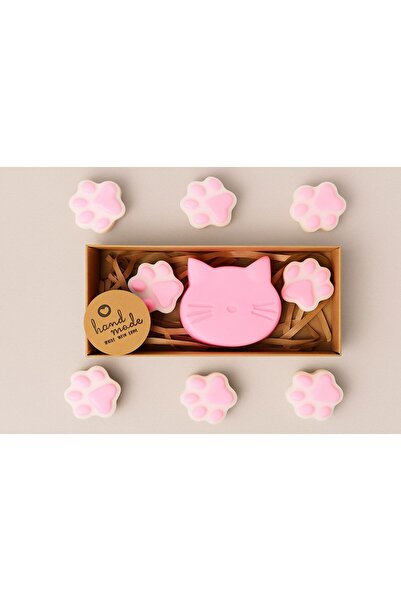 LUXLIGHT Handmade Colorful Decorative Gift Scented Mini Soap Set with Cat