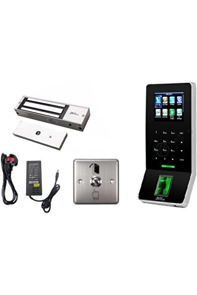 GENERAL نظام التحكم الكامل في الباب المتكامل مع قفل مغناطيسي، بيومتري (بصمة الإصبع، بطاقة، رقم التعريف الشخصي) F22