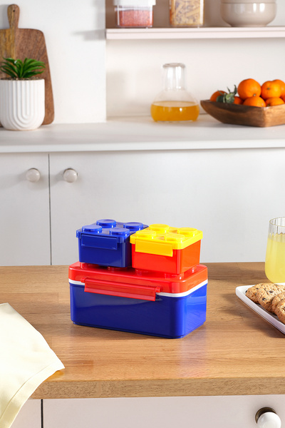 Karaca Lego Lunch Box / Storage Container / Lunch Box