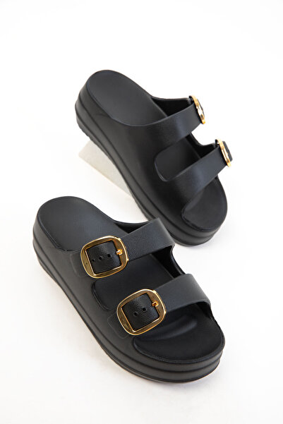 SOHO Black Women's Slippers 20726