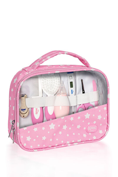 Wee Baby مجموعة العناية بالطفل باللون الوردي