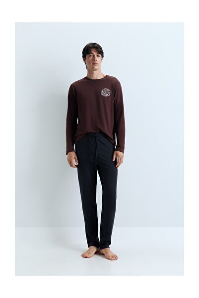 LEFTIES Long Printed Pajamas