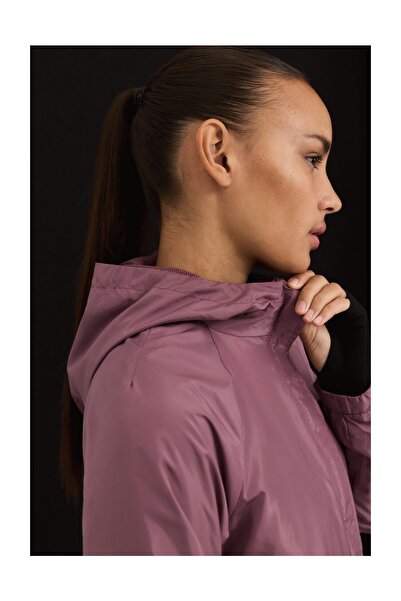 LEFTIES Γυναικείο αθλητικό αντιανεμικό με κουκούλα