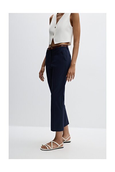 LEFTIES Női öves chino nadrág