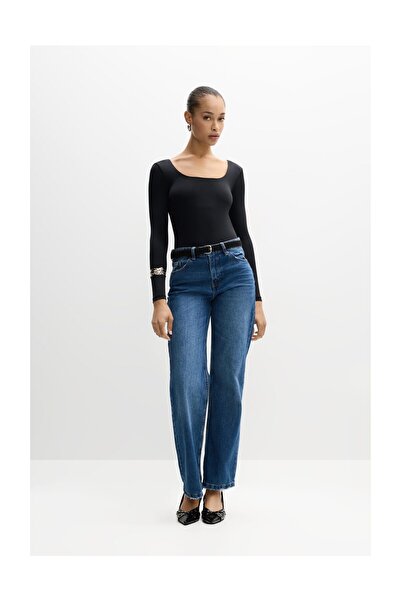 LEFTIES Dámské body s dlouhým rukávem z polyamidu