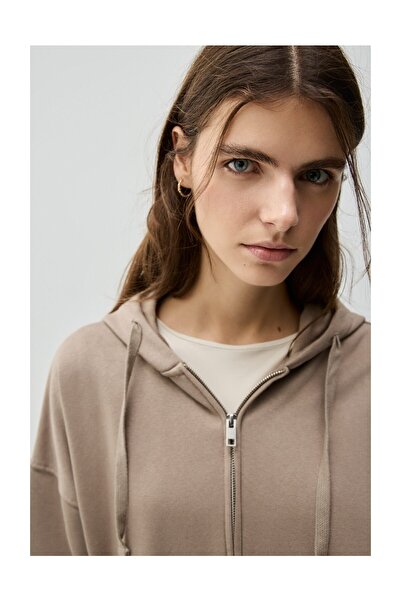 LEFTIES Dámská oversize bunda do teplákové soupravy